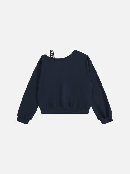 Aelfric Eden Asymmetric Layered Sweatshirt