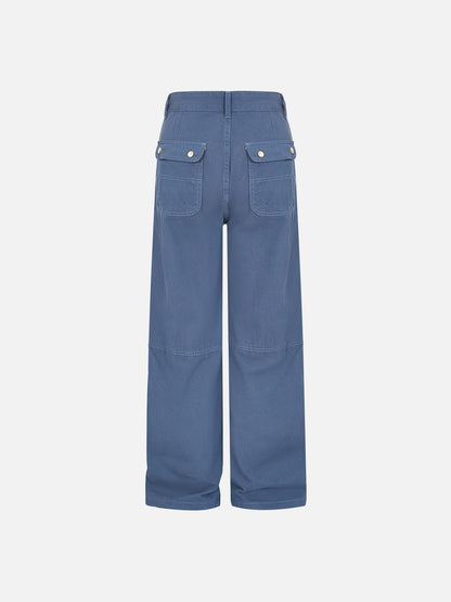 Aelfric Eden Contrast Stitch Cargo Pants