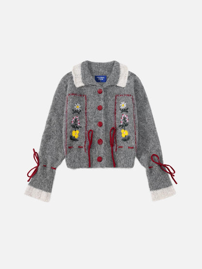 Aelfric Eden Embroidered Floral Cardigan