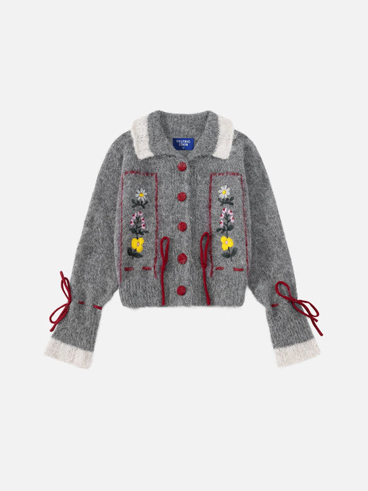 Aelfric Eden Embroidered Floral Cardigan