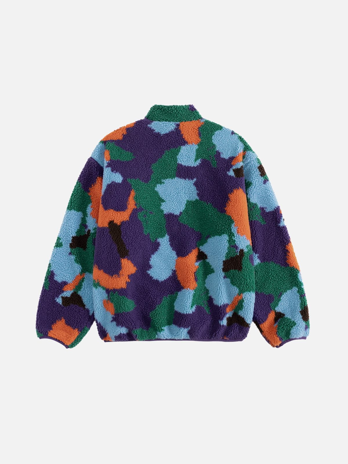 Aelfric Eden Color Block Sherpa Fleece Coat