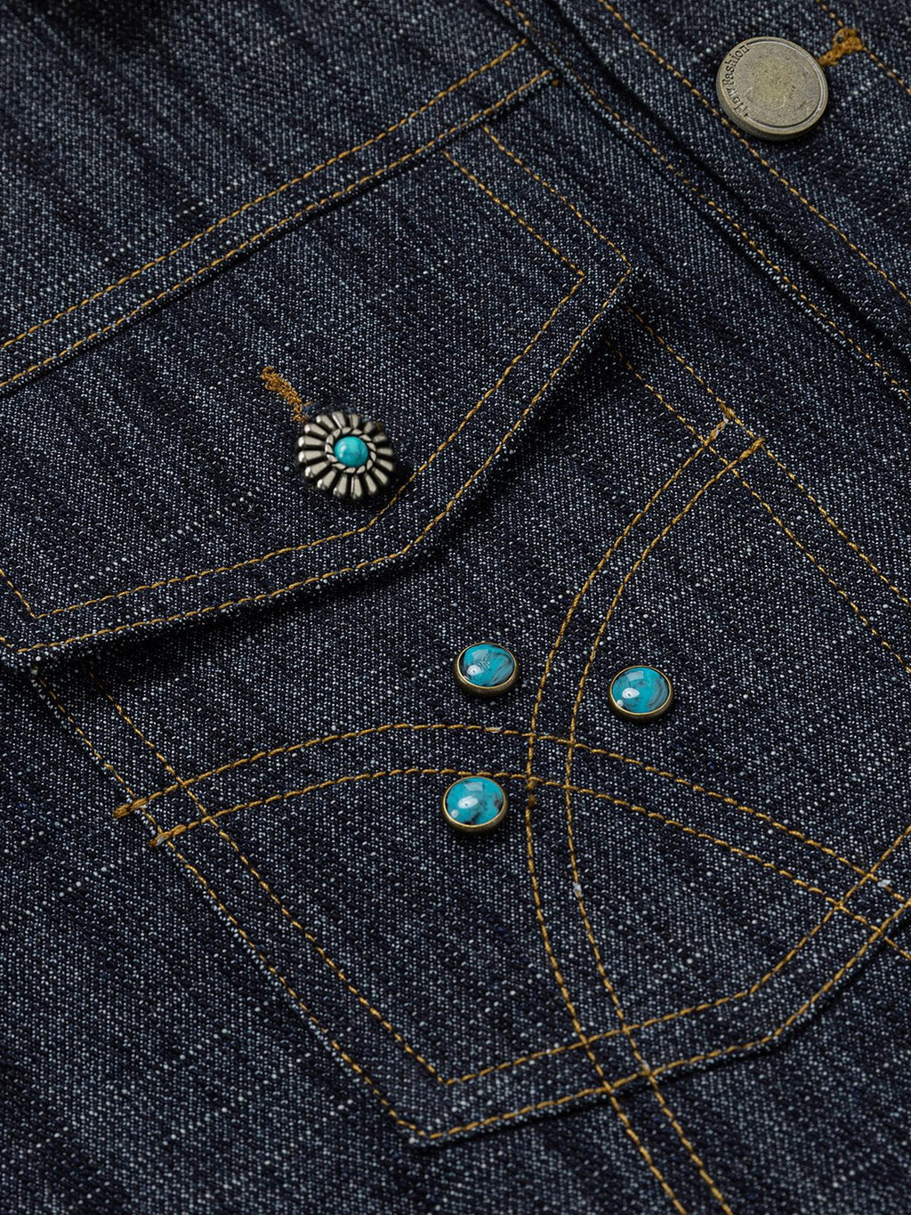 Aelfric Eden Raw Denim Trucker Jacket