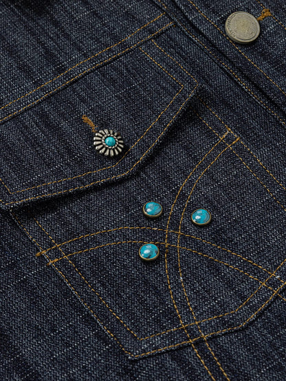 Aelfric Eden Raw Denim Trucker Jacket