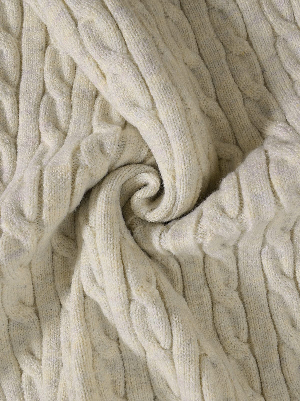Aelfric Eden Half Zip Cable Knit Sweater