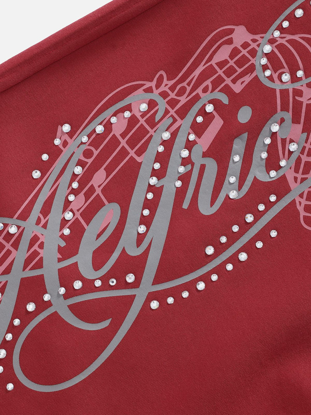 Aelfric Eden Script Rhinestone Sweatpants