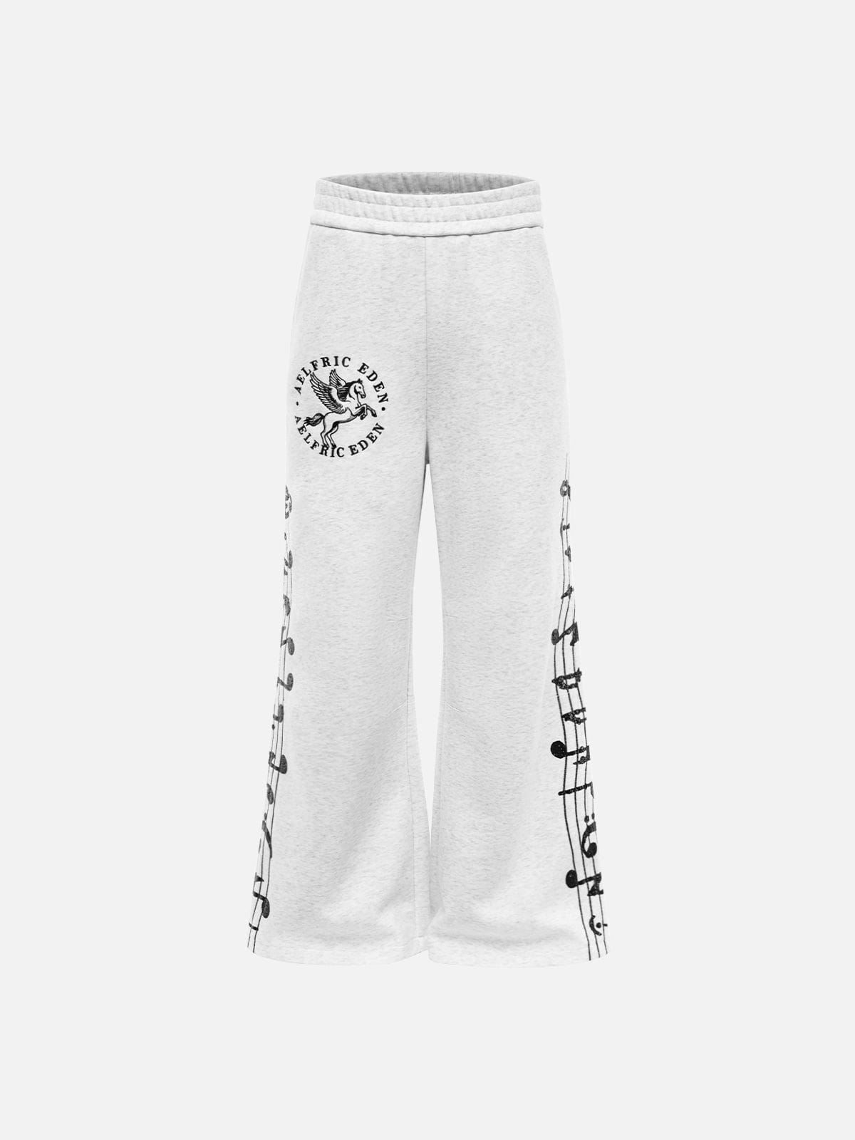 Aelfric Eden Embroidered Bootcut Sweatpants