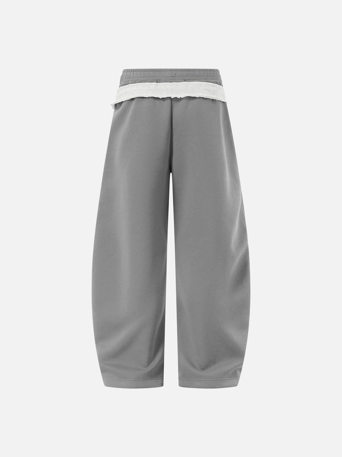 Aelfric Eden Ruffled Baggy Barrel Sweatpants