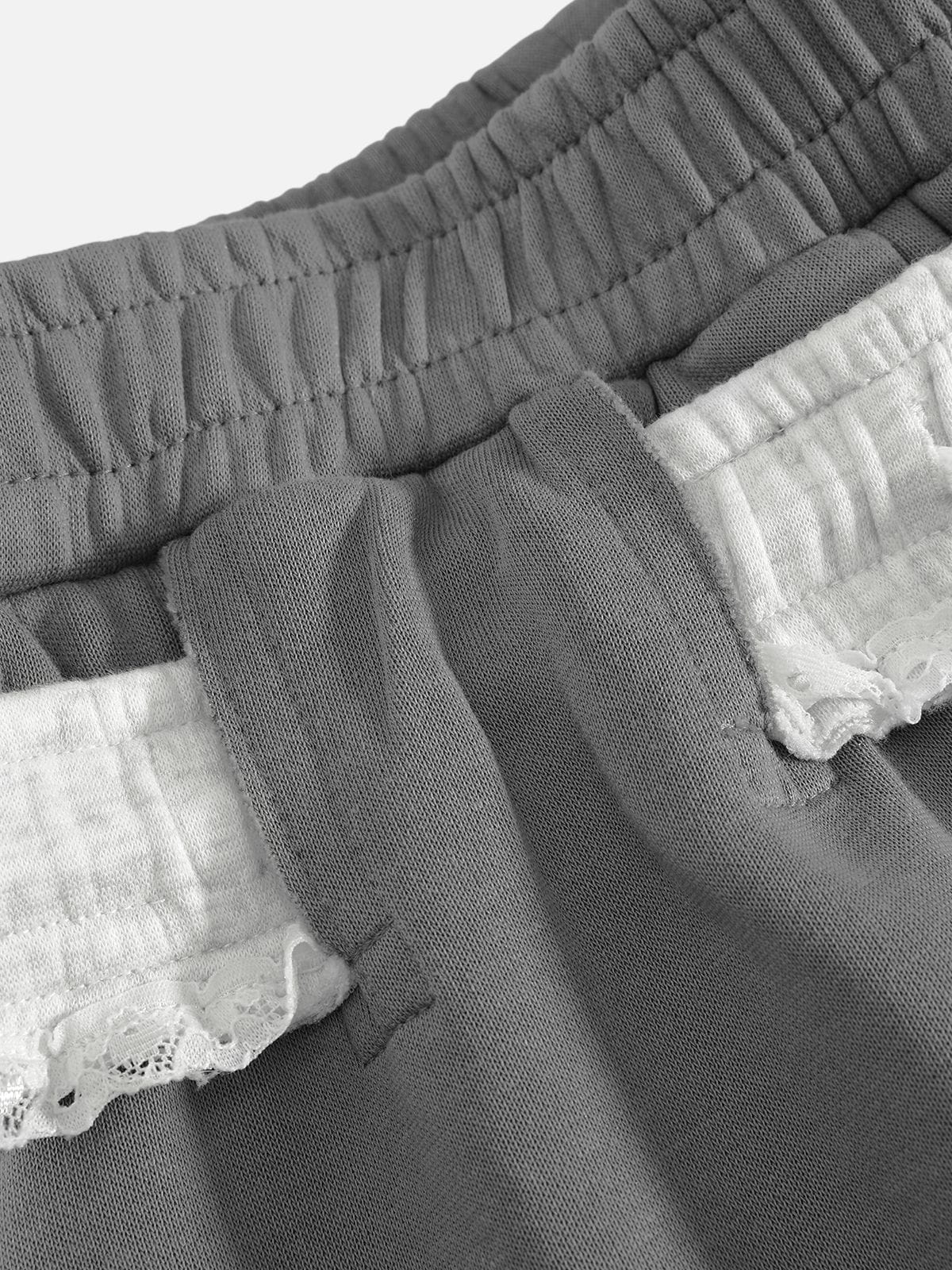 Aelfric Eden Ruffled Baggy Barrel Sweatpants