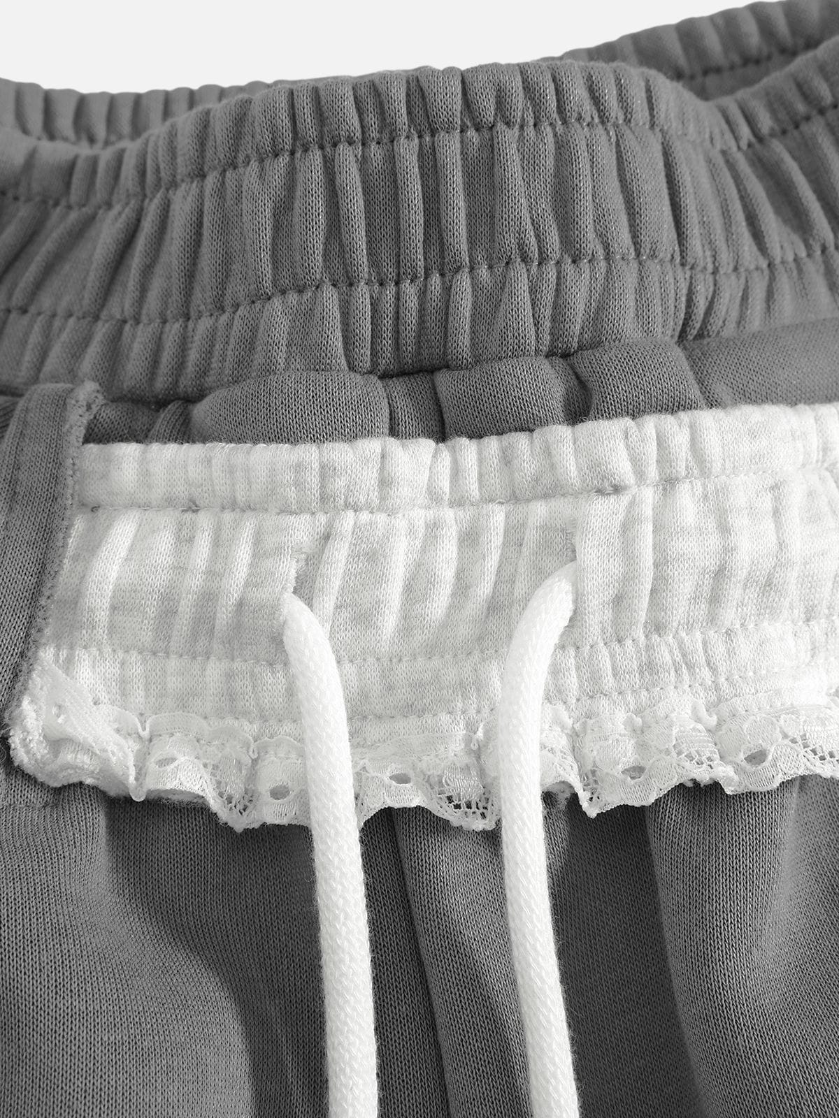 Aelfric Eden Ruffled Baggy Barrel Sweatpants