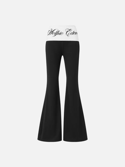 [Pre-Order] AERC Core Logo Waistband Bootcut Pants