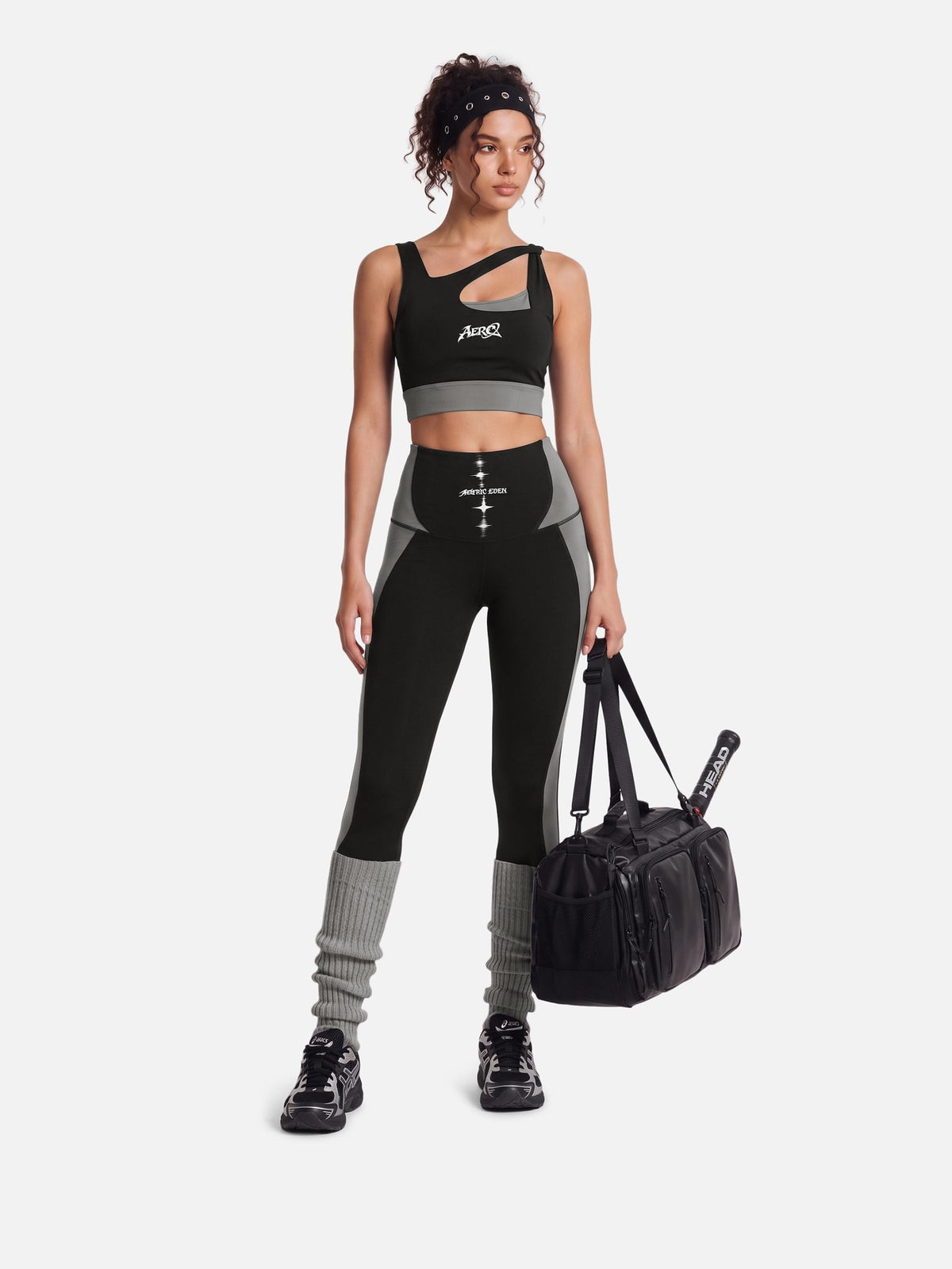 [Pre-Order] AERC Soft Contrast Panel Leggings