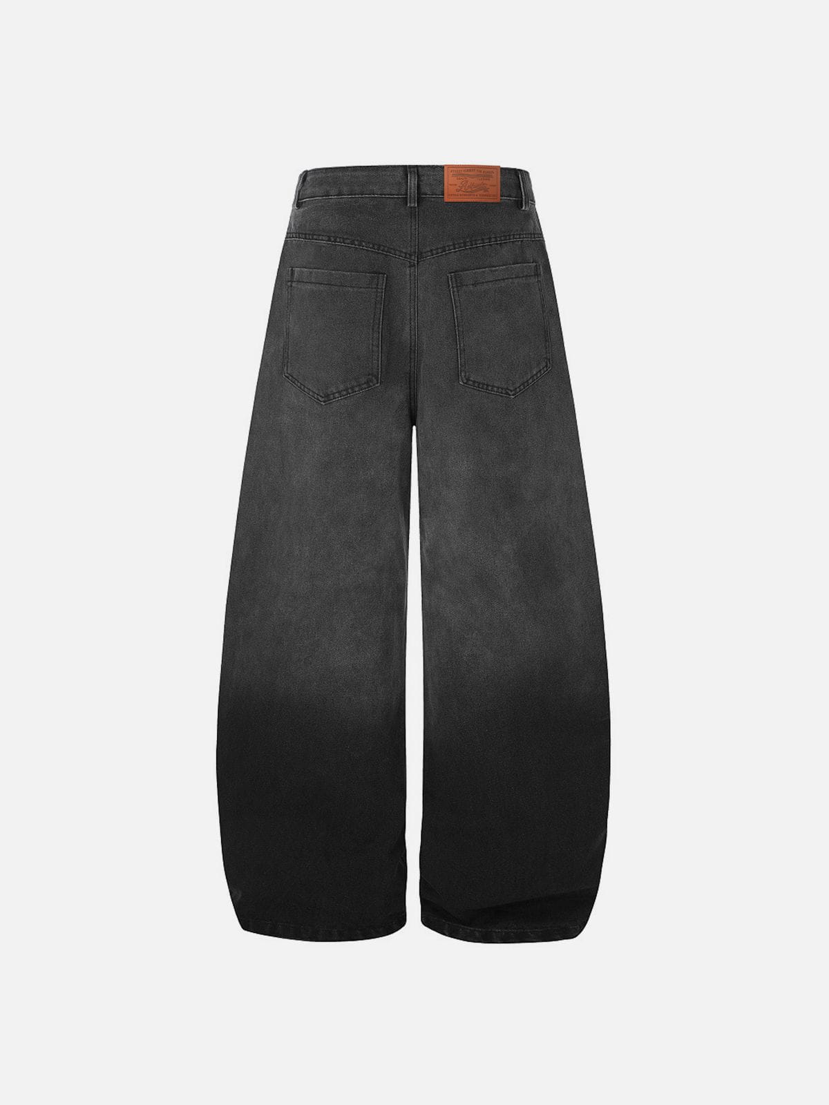 Aelfric Eden Gradient Washed Baggy Barrel Jeans