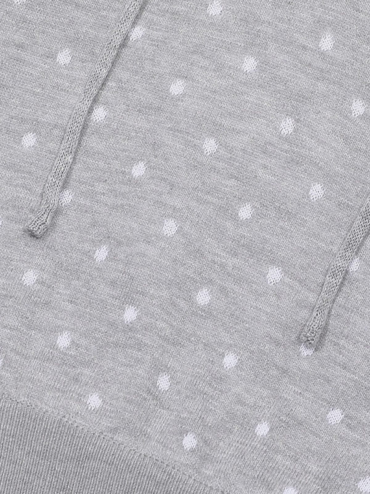 Aelfric Eden Polka Dot Deep V Pullover Hoodie