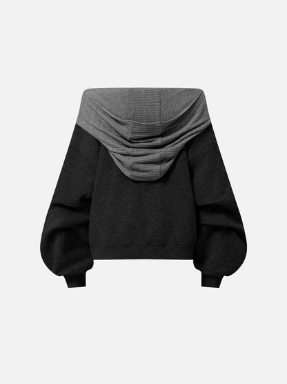 Aelfric Eden Off-The-Shoulder Pullover Hoodie
