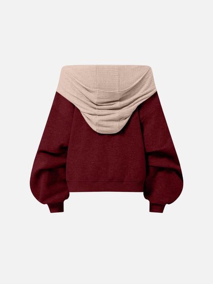 Aelfric Eden Off-The-Shoulder Pullover Hoodie