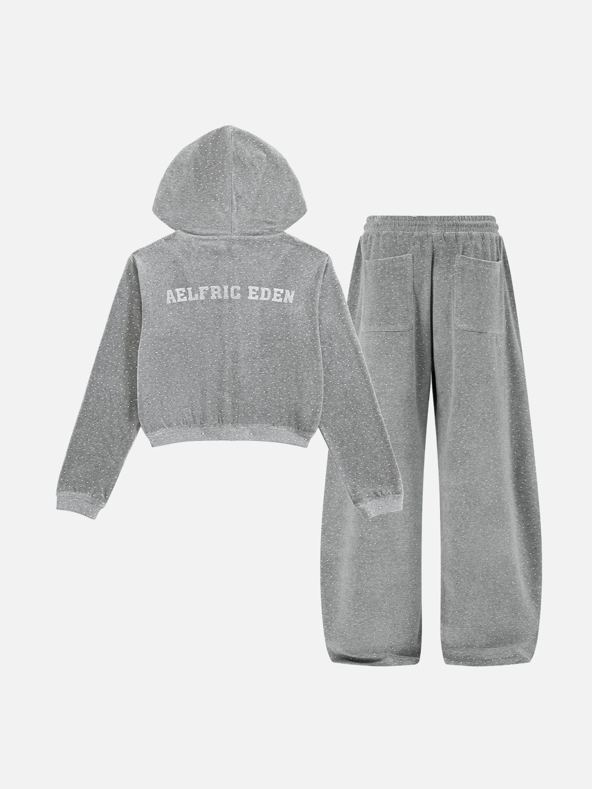 Aelfric Eden Rhinestone Hoodie Sets