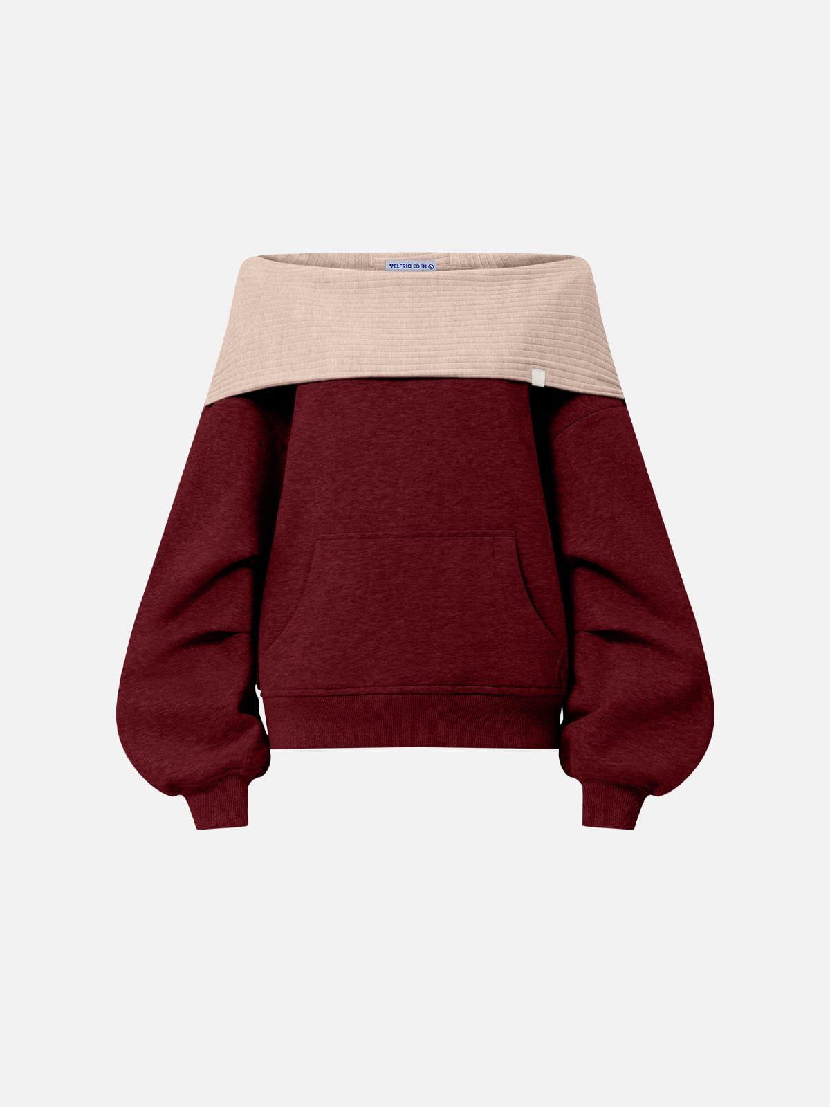 Aelfric Eden Off-The-Shoulder Pullover Hoodie